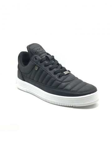 La Polo Siyah Beyaz Taban Günlük Erkek Spor Ayakkabı