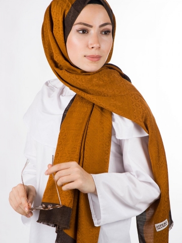 Soobepark Monogram Şal Taba