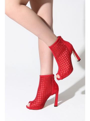 Rovigo Plus Kadın Kırmızı Ayakkabı