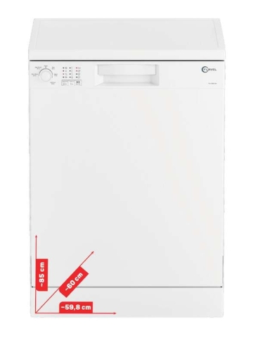 Flavel FLV 5001 Bulaşık Makinesi