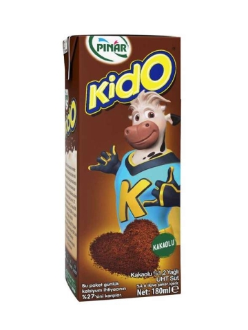 Pınar Kido Süt Kakaolu 180 Ml
