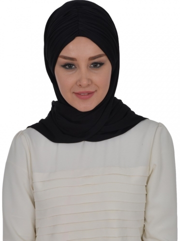 Tesettür ve Moda Çapraz Pratik Şal