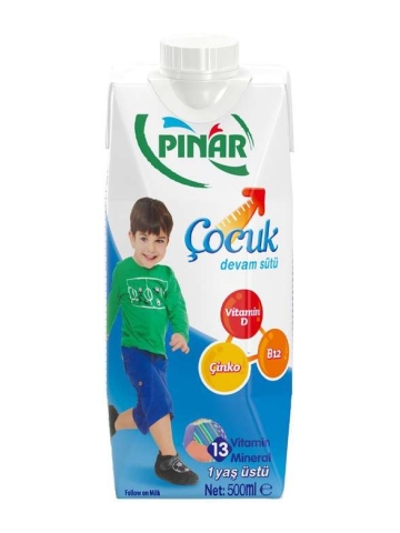Pınar Süt Çocuk Devam (%3 Yağlı) 500 Ml