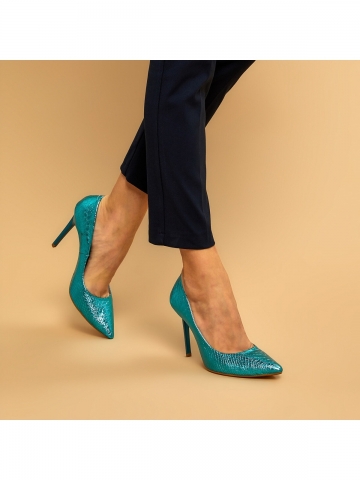 Butigo 19K-969 Turkuaz Kadın Stiletto
