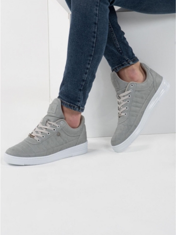 Unisex Buz Renk Beyaz Taban Spor Ayakkabı 07