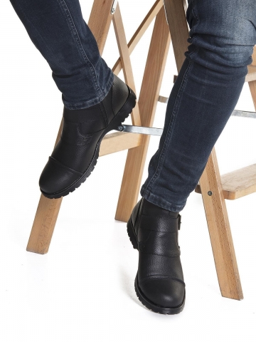 Unısex Siyah Soğuk Geçirmez Bot M1001