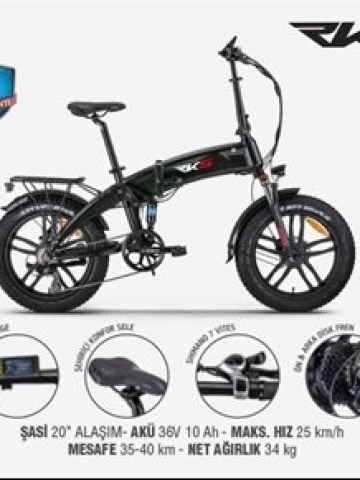RKS RD5 Katlanır Elektrikli Bisiklet