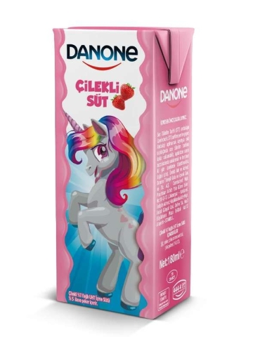 Danone Süt Çilekli 180 Ml