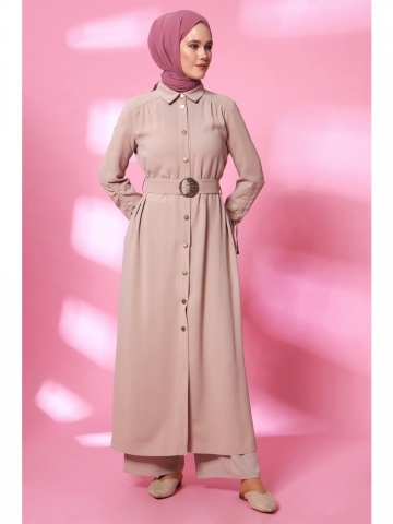 Armine Kemer Detaylı Pardesü