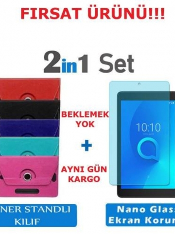 CASPER S20 TABLET KILIFI + NANO EKRAN KORUYUCU