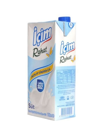 İçim Süt Laktozsuz 1 L