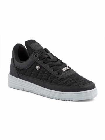 077 Siyah Beyaz Dikişli Taban Yazlık Erkek Spor Ayakkabı