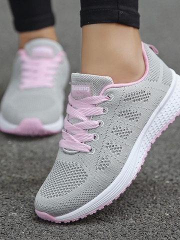 Sports Shoes Women Breathable Sneakers Women White Shoes For Basket Femme Ultralight Woman Vulcanize Shoes Couple Casual Sneaker