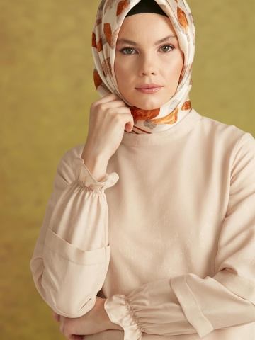 Aller Detaylı Tunik - Bej