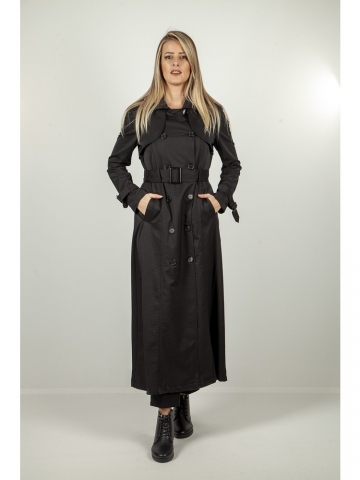 Ardanewline Kadın Siyah Pardesü 6509031.01