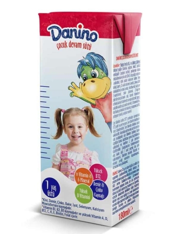 Danino Süt Çocuk Devam (%3 Yağlı) 180 Ml