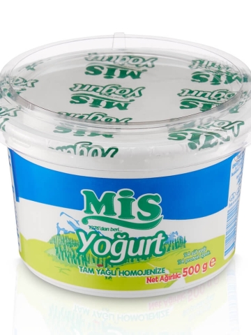 Mis Yoğurt Tam Yağlı Homojenize 500 Gr
