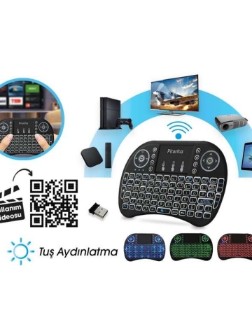 Piranha Kablosuz Klavye